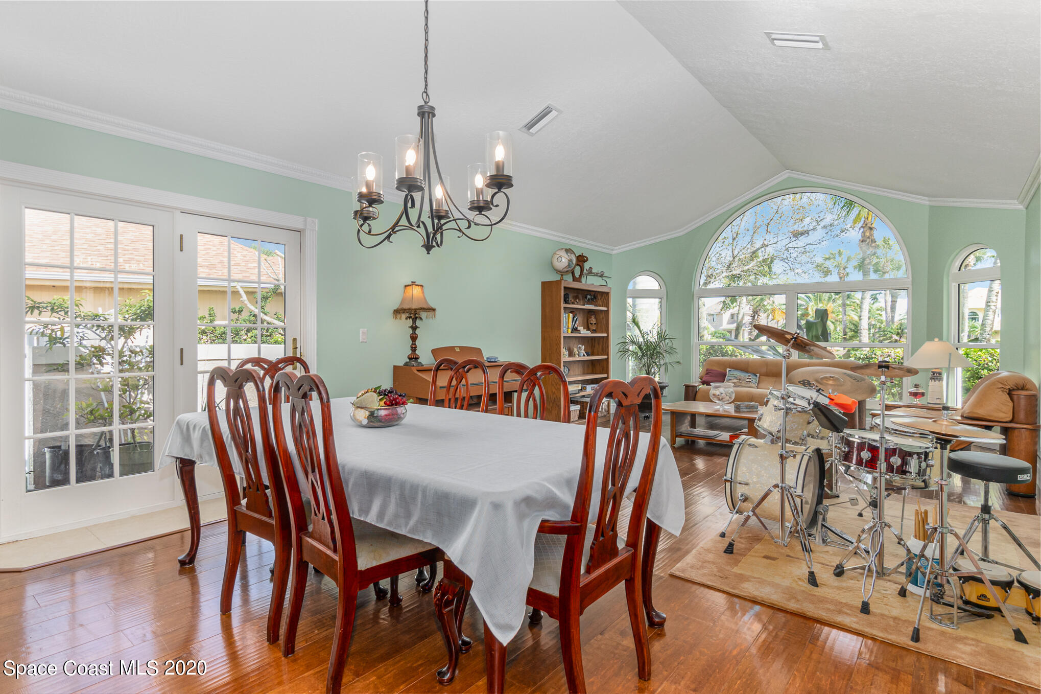 457 Turtle Circle Satellite Beach, FL 32937 - Photo 8 of 70 Light & Bright Din Rm into Liv Rm