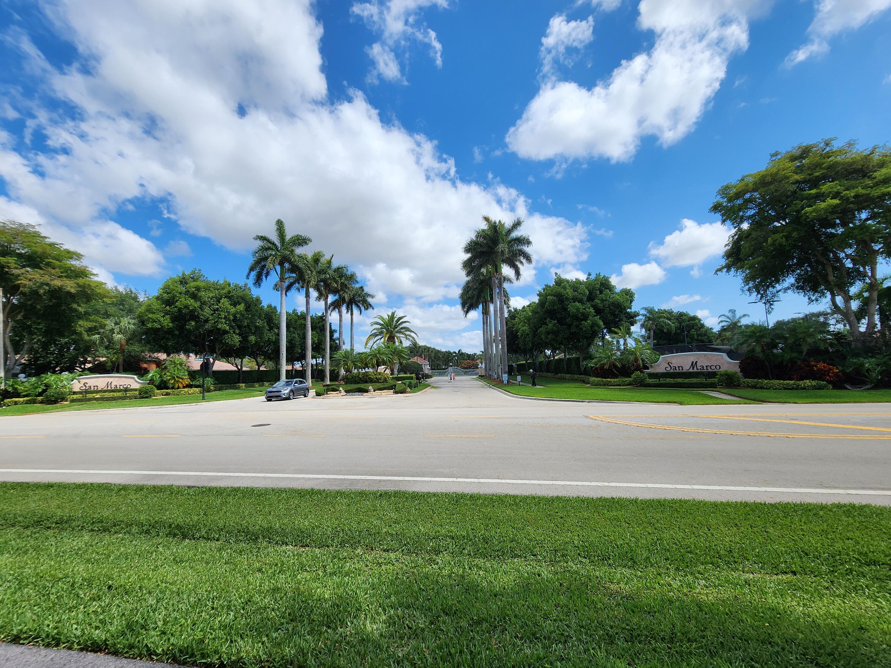 7316 Modena Drive Boynton Beach, FL 33437 - Photo 24 of 24 a view of a terrace hall and garden