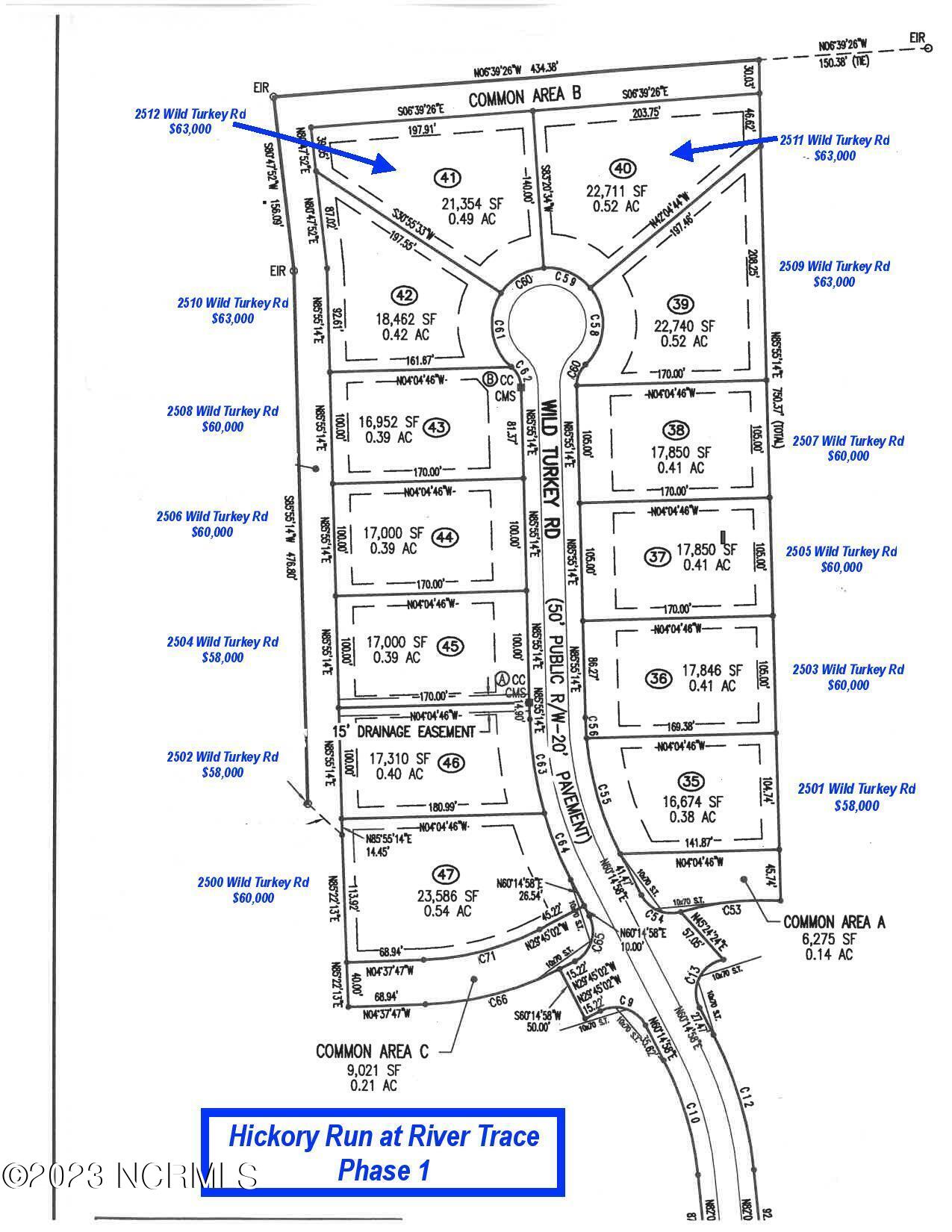 2511 Wild Turkey Road New Bern, NC 28562 - Photo 6 of 6 Hickory Run Lots (version 1)-page-001 (1