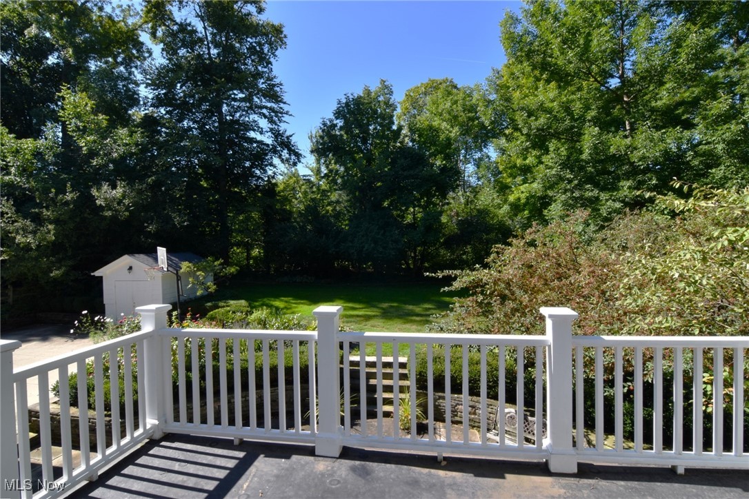2756 Landon Road Shaker Heights, OH 44122 - Photo 22 of 37 Porch view off primary bedroom