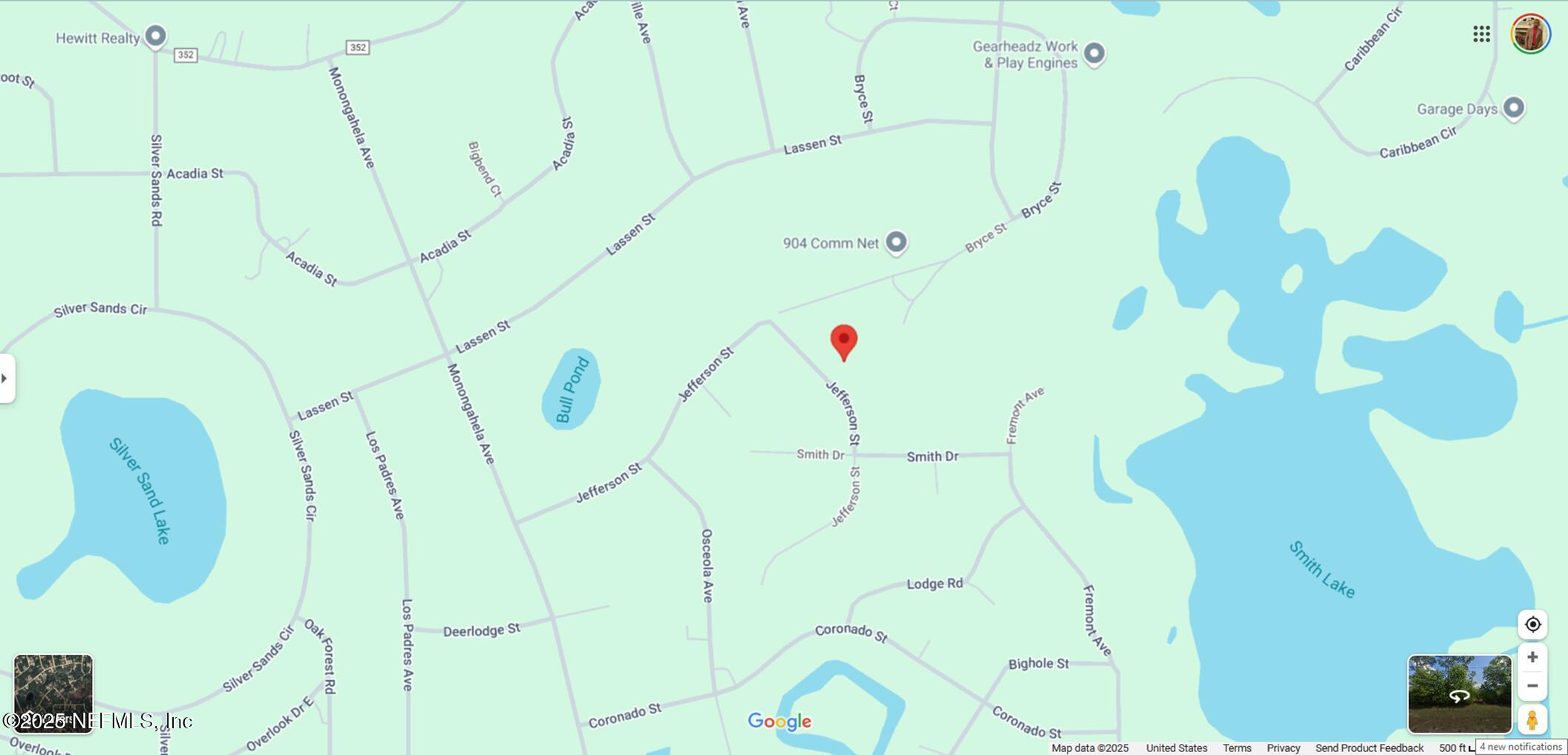 5504 Jefferson Street Keystone Heights, FL 32656 - Photo 7 of 8 a white bath tub sitting next to a white wall