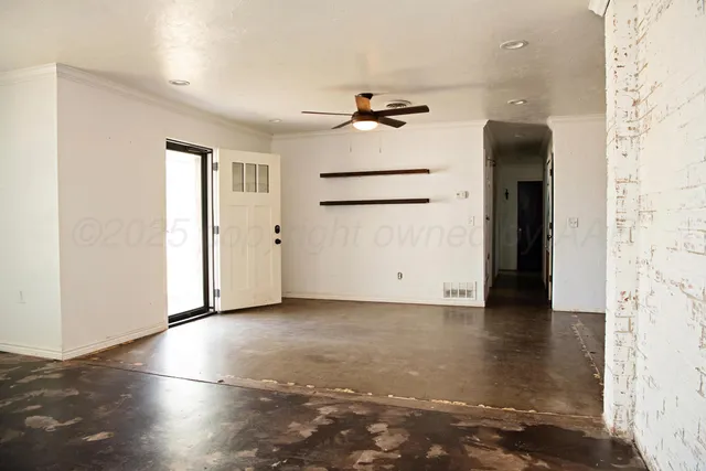wooden floor in an empty room