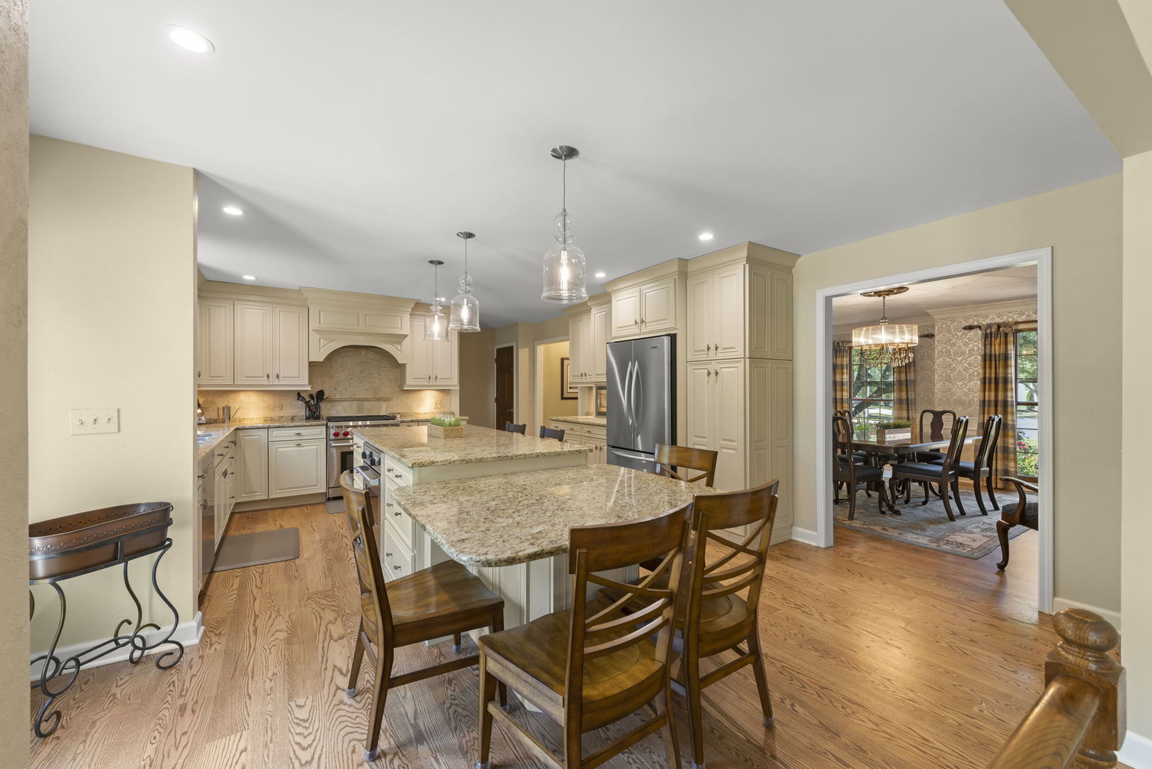 1921 Hampton Drive Wheaton, IL 60189 - Photo 7 of 54 a view of a dining room with furniture and a chandelier