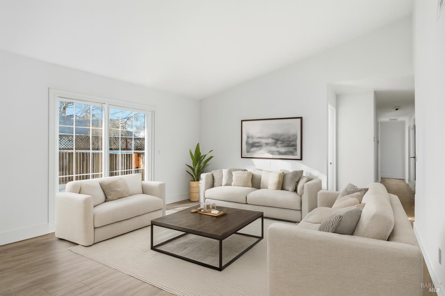 6041 Evelyn Avenue Rohnert Park, CA 94928 - Photo 8 of 36 Living room virtually staged