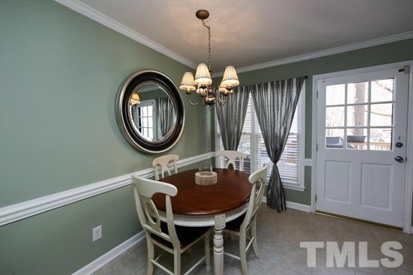 4602 Hamptonshire Drive Raleigh, NC 27613 - Photo 5 of 16 a dining room with furniture and window