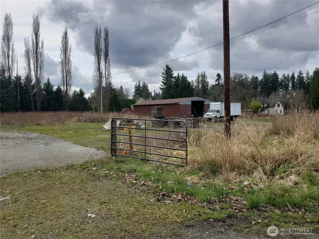 a view of a green field