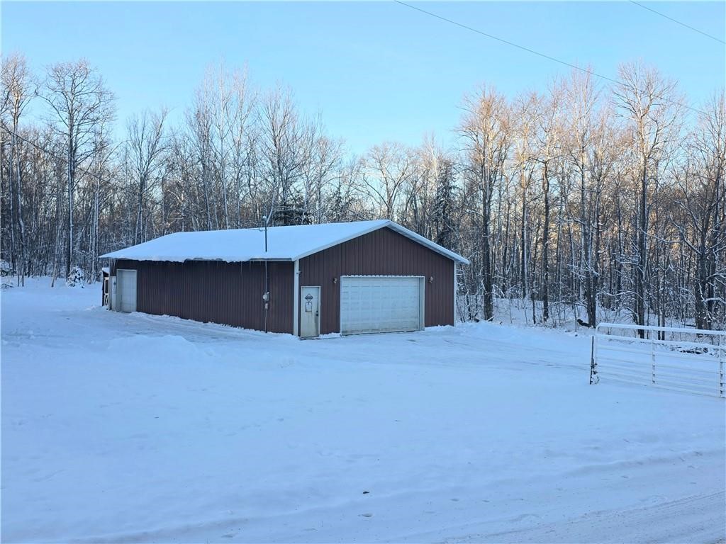 15263 West Reiskes Road Hayward, WI 54843 - Photo 1 of 1 Pole Building on 8.90 acres with LP, Electric, and Telephone. Zoned Res.