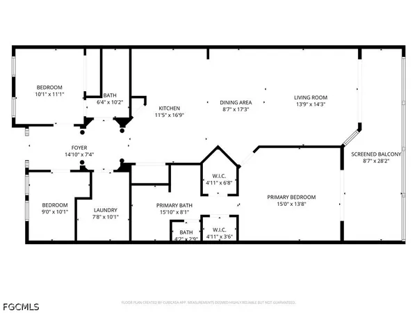 $235,000 | 15256 Riverbend Boulevard, Unit 202, North Fort Myers, FL 33917