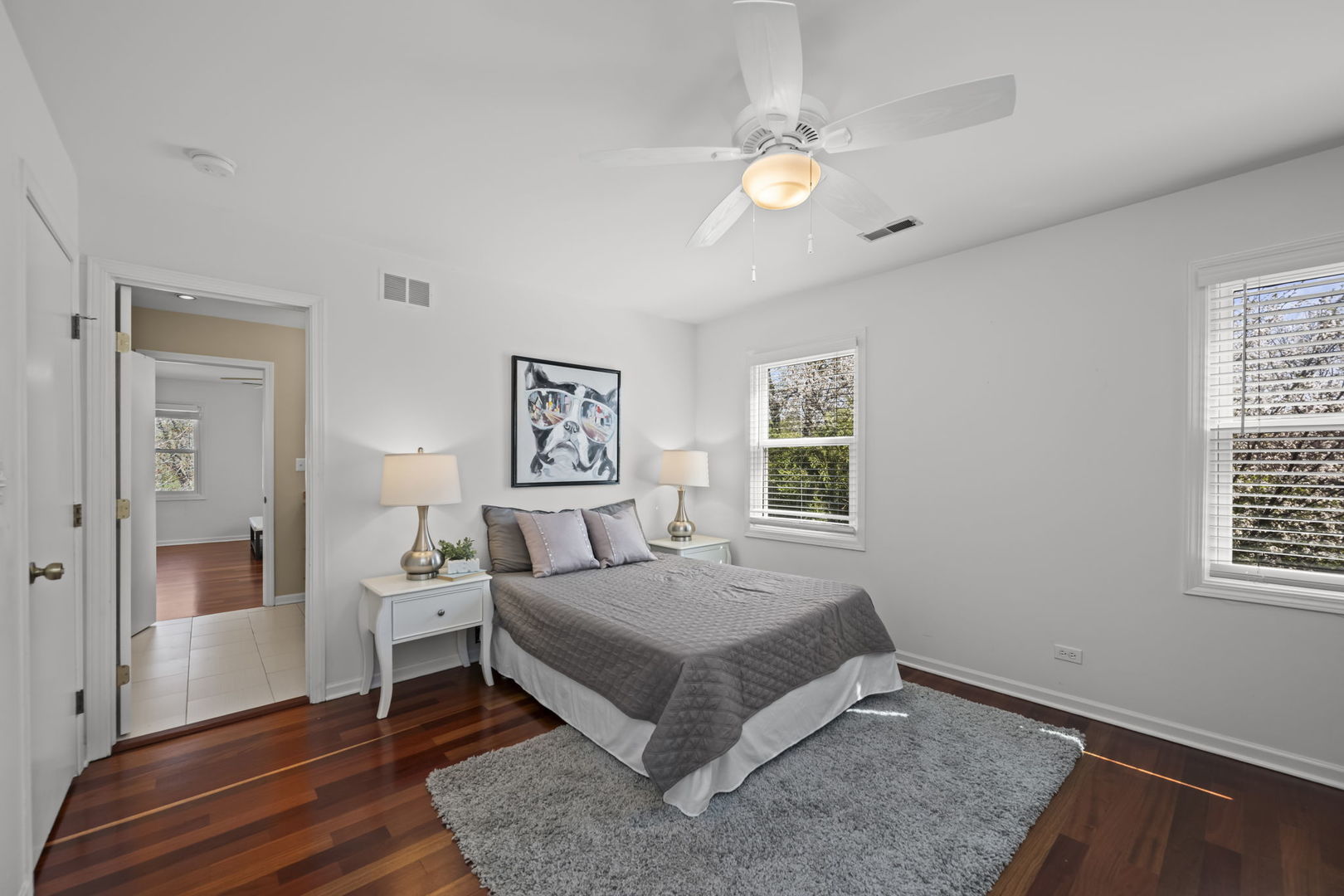 26 Brandywine Road South Barrington, IL 60010 - Photo 22 of 47 a bedroom with a bed and a window