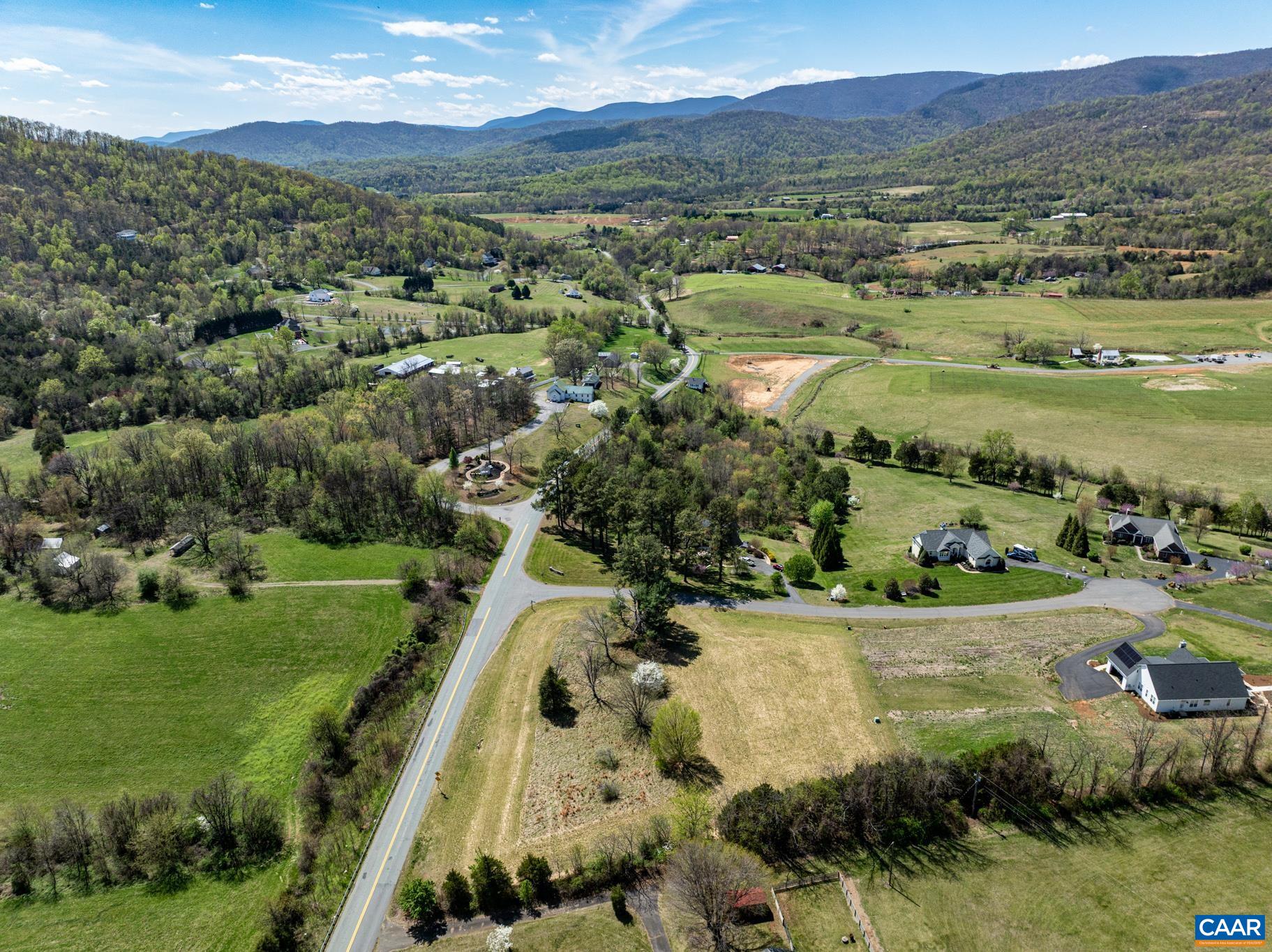 Tbd Geer Lane Stanardsville, VA 22973 - Photo 11 of 32 a view of a city with mountains in the background