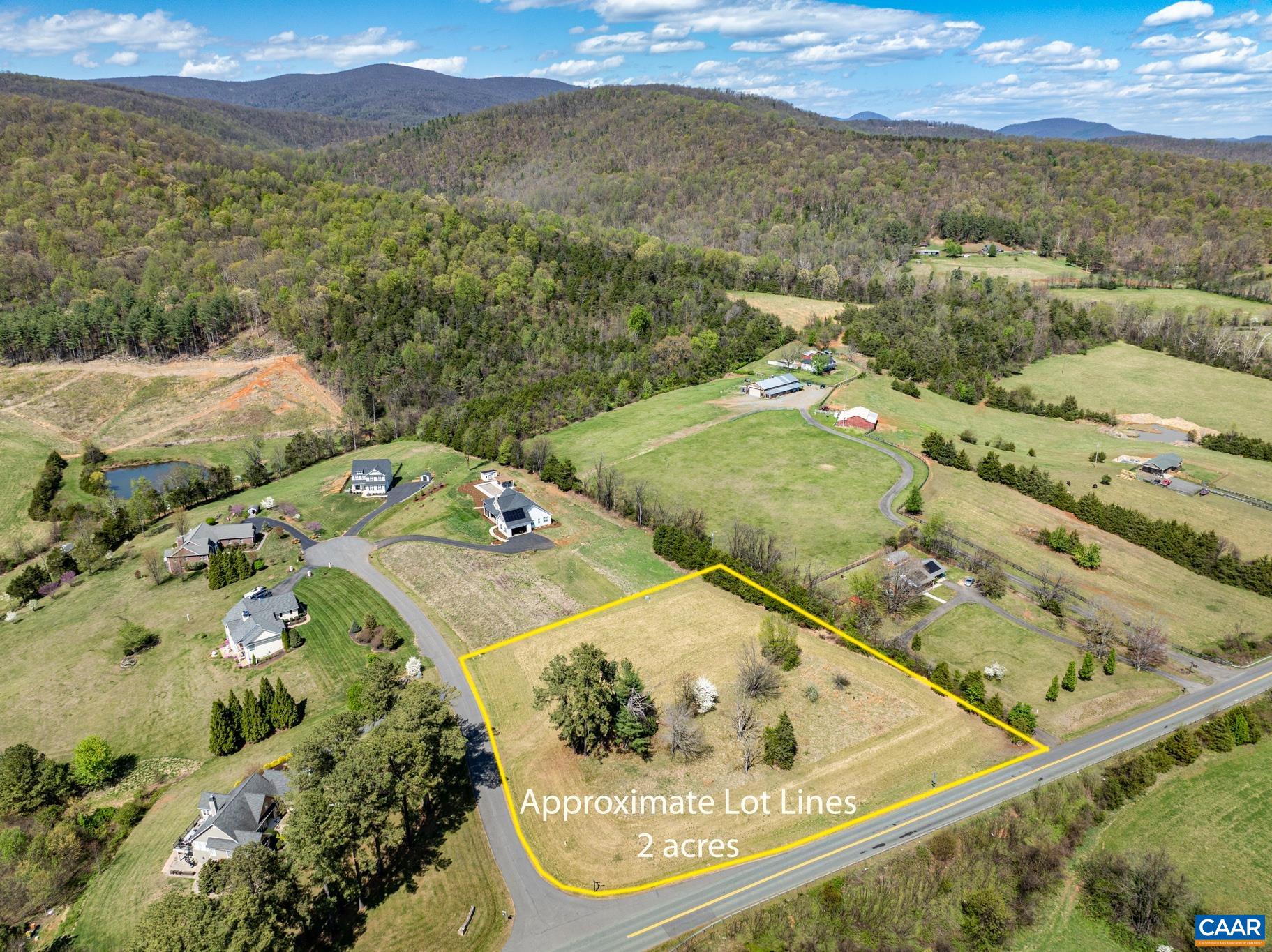 Tbd Geer Lane Stanardsville, VA 22973 - Photo 8 of 32 an aerial view of a house