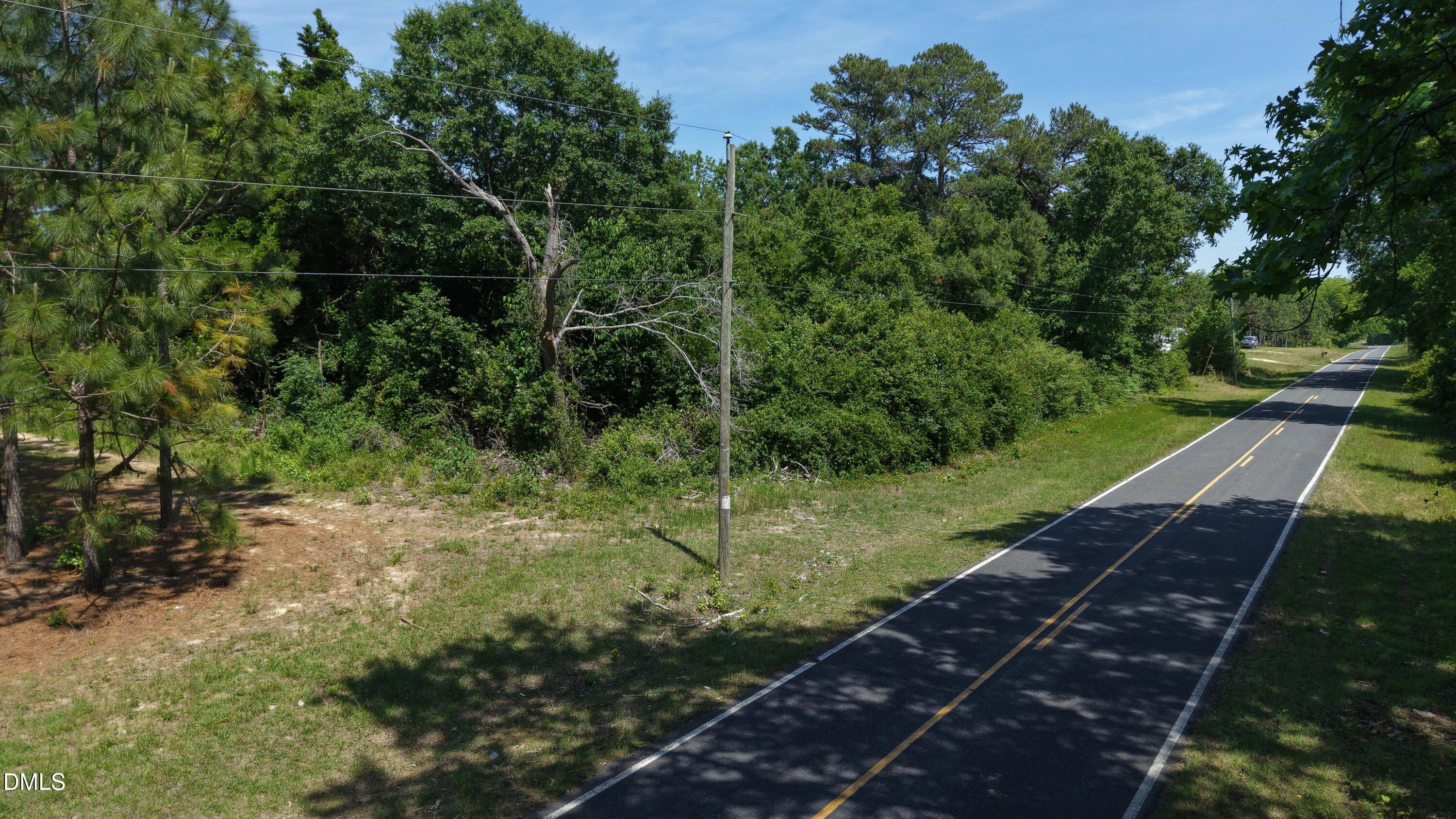 401 Johnson Pond Road Red Springs, NC 28377 - Photo 12 of 22 Aerial North Parcel Road Frontage 4