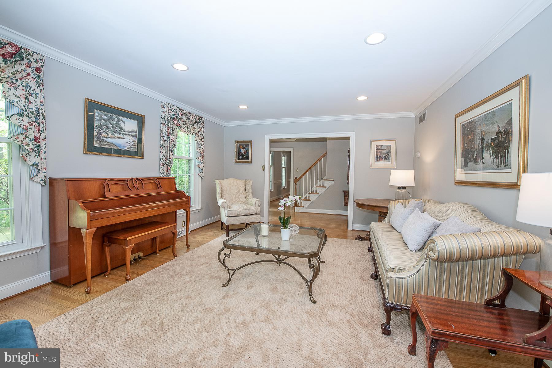 224 Hansell Road Newtown Square, PA 19073 - Photo 6 of 35 Formal Living Room