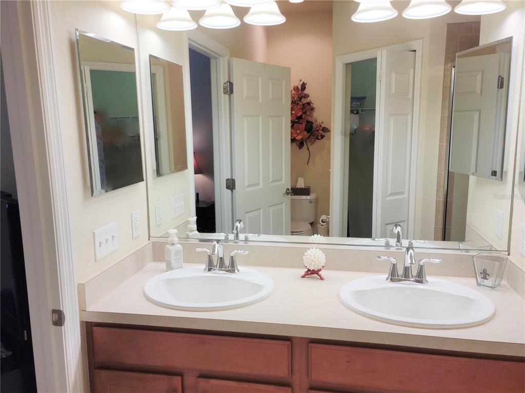 11997 Tempest Harbor Loop Venice, FL 34292 - Photo 34 of 52 a bathroom with a sink and a mirror