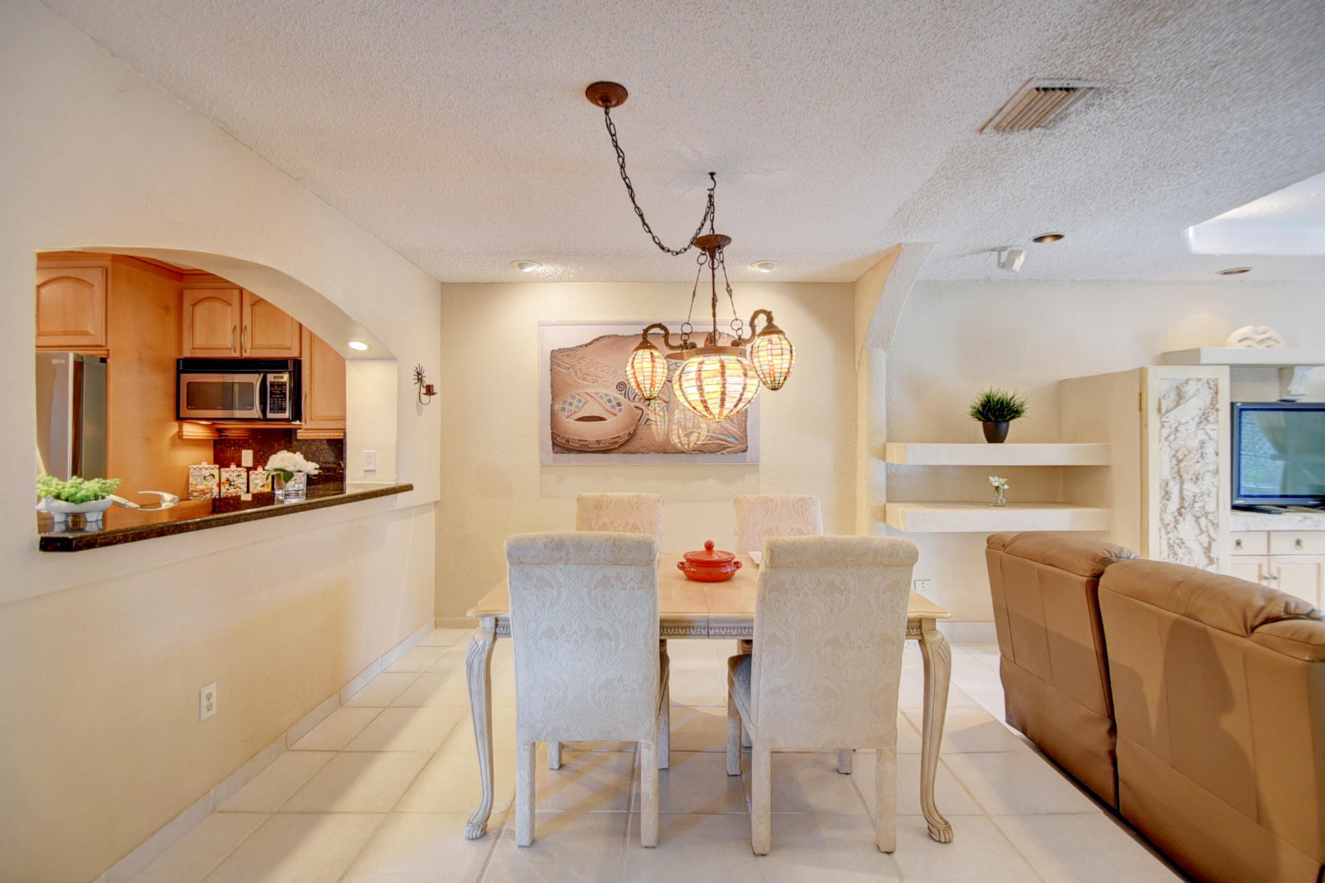 7622 Sierra Drive West Boca Raton, FL 33433 - Photo 17 of 37 Dining Room w/ Pass Through