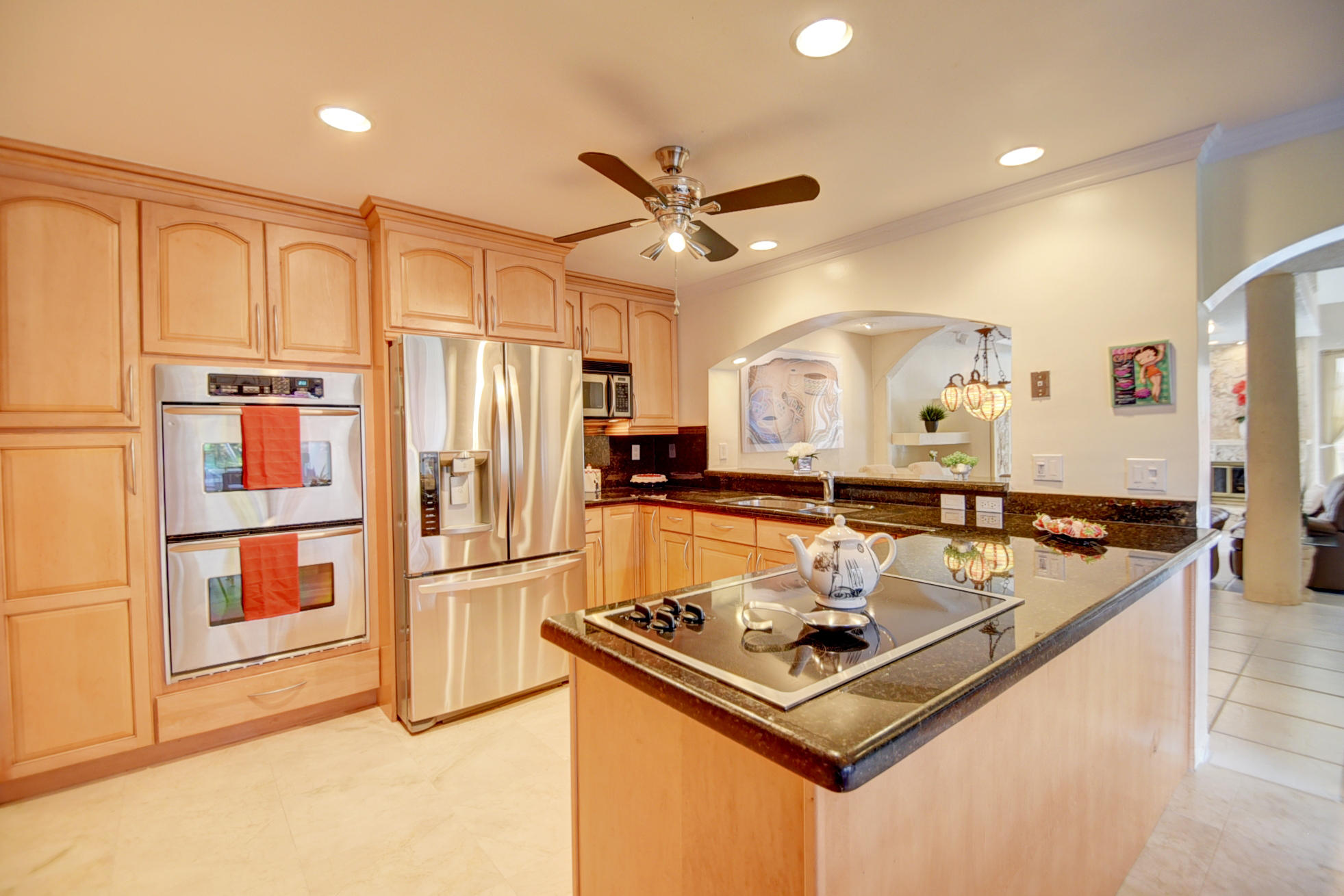 7622 Sierra Drive West Boca Raton, FL 33433 - Photo 7 of 37 Huge Kitchen w/ Double Oven