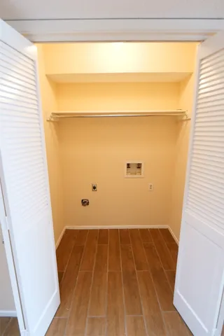 a view of a small space