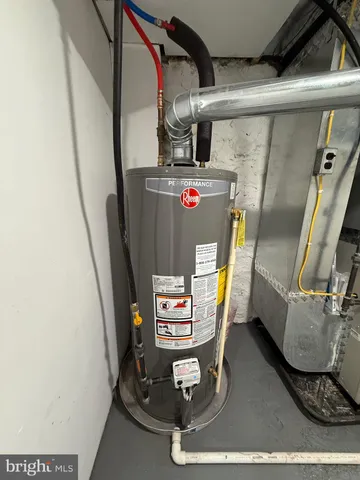 a view of storage and utility room