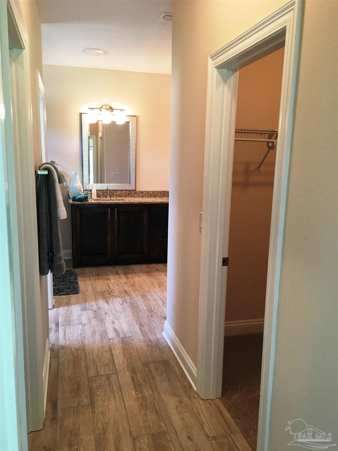 5210 South A Jones Road Milton, FL 32583 - Photo 26 of 37 Here's a view of the master bath entry.