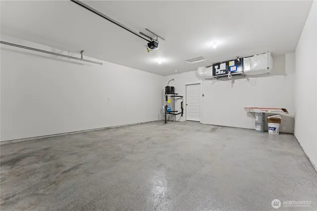 a view of a livingroom with storage and utility