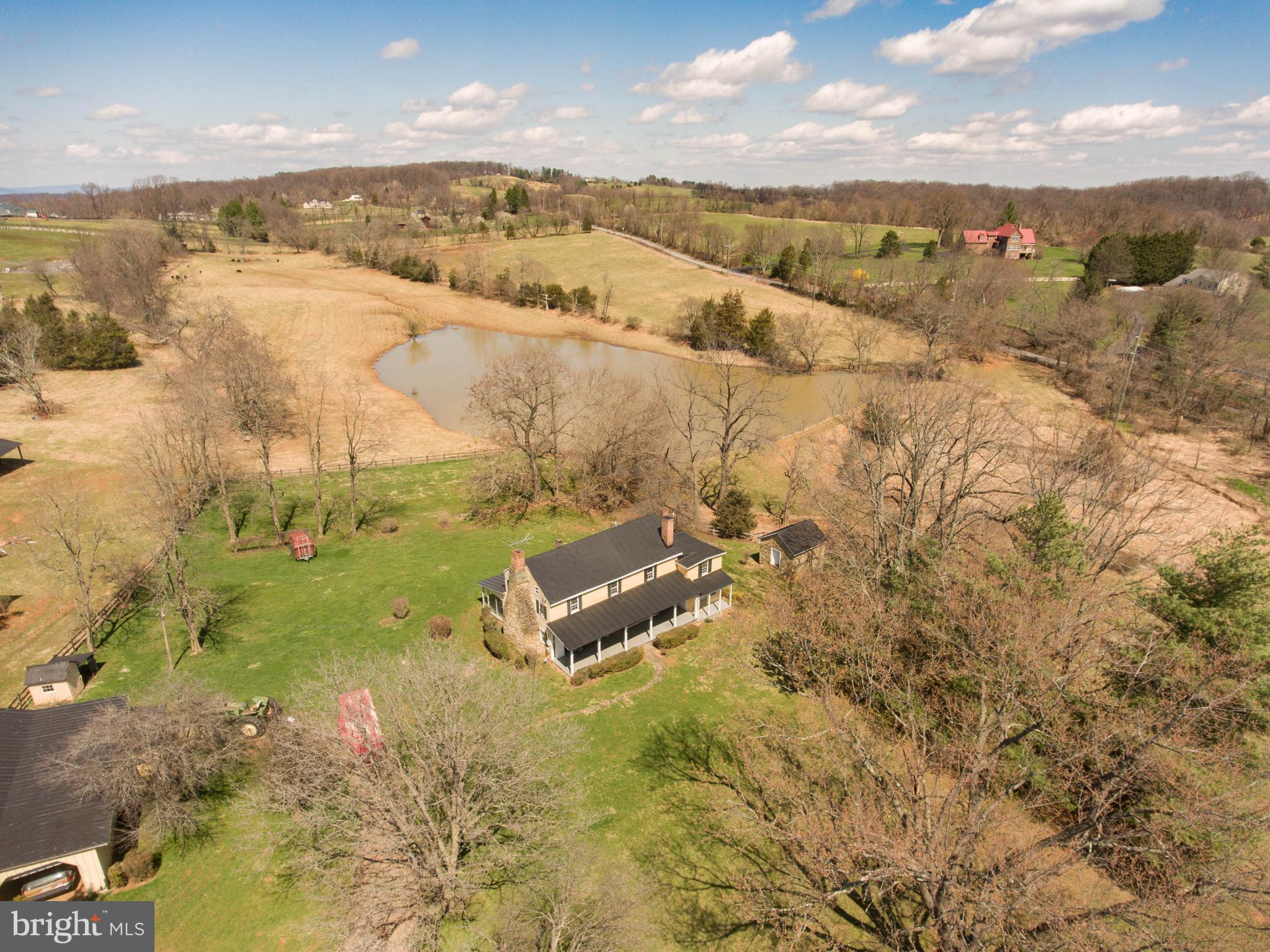 18812 Harmony Church Road Leesburg, VA 20175 - Photo 8 of 30 an aerial view of residential houses with outdoor space