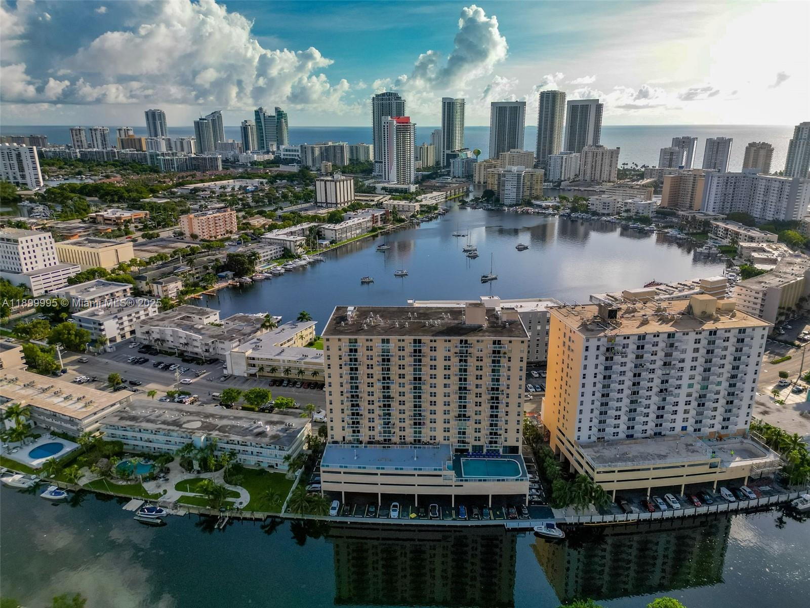 437 Golden Isles Drive, Unit 5J Hallandale Beach, FL 33009 - Photo 30 of 34 a city view