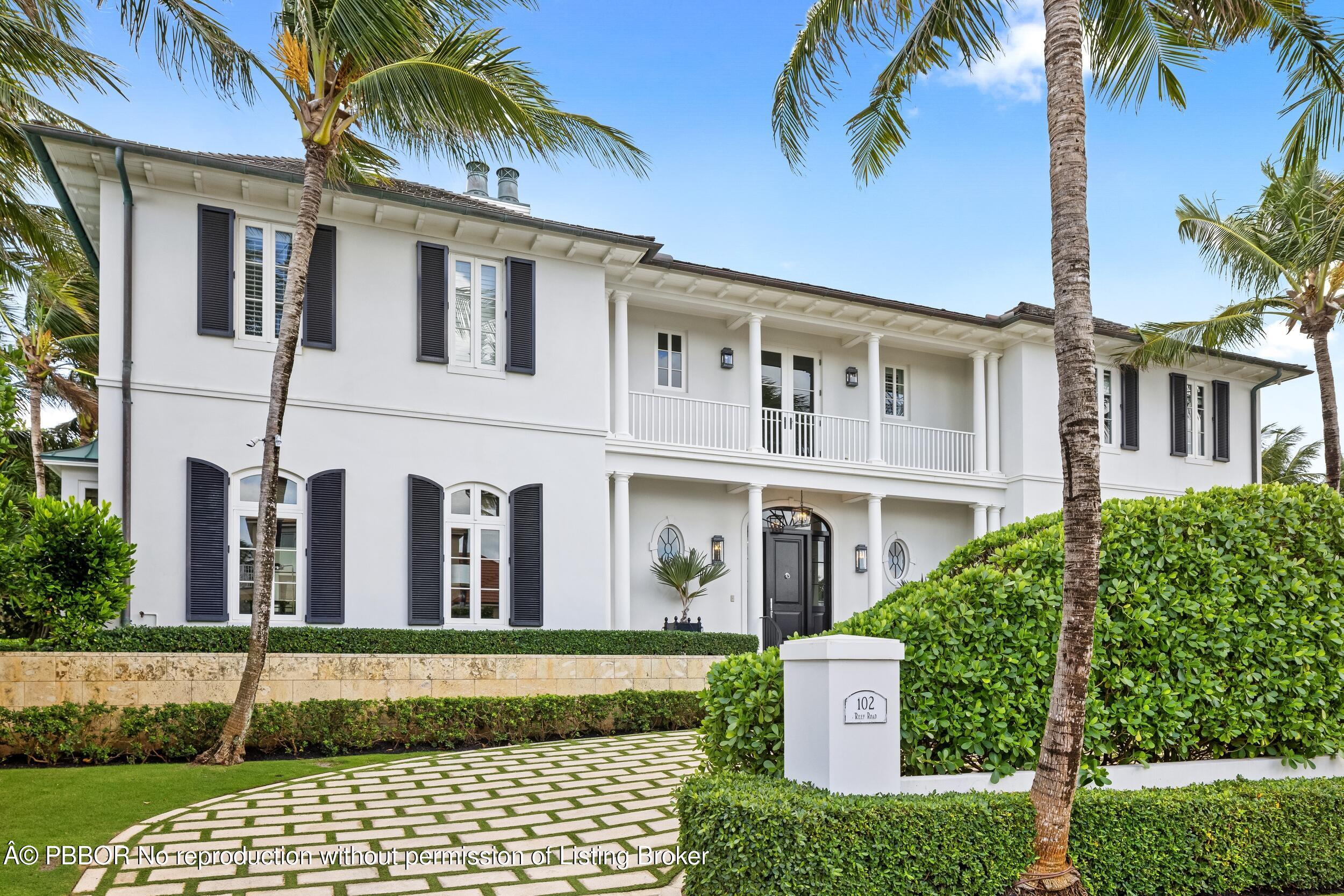 102 Reef Road Palm Beach, FL 33480 - Photo 12 of 31 Front Exterior