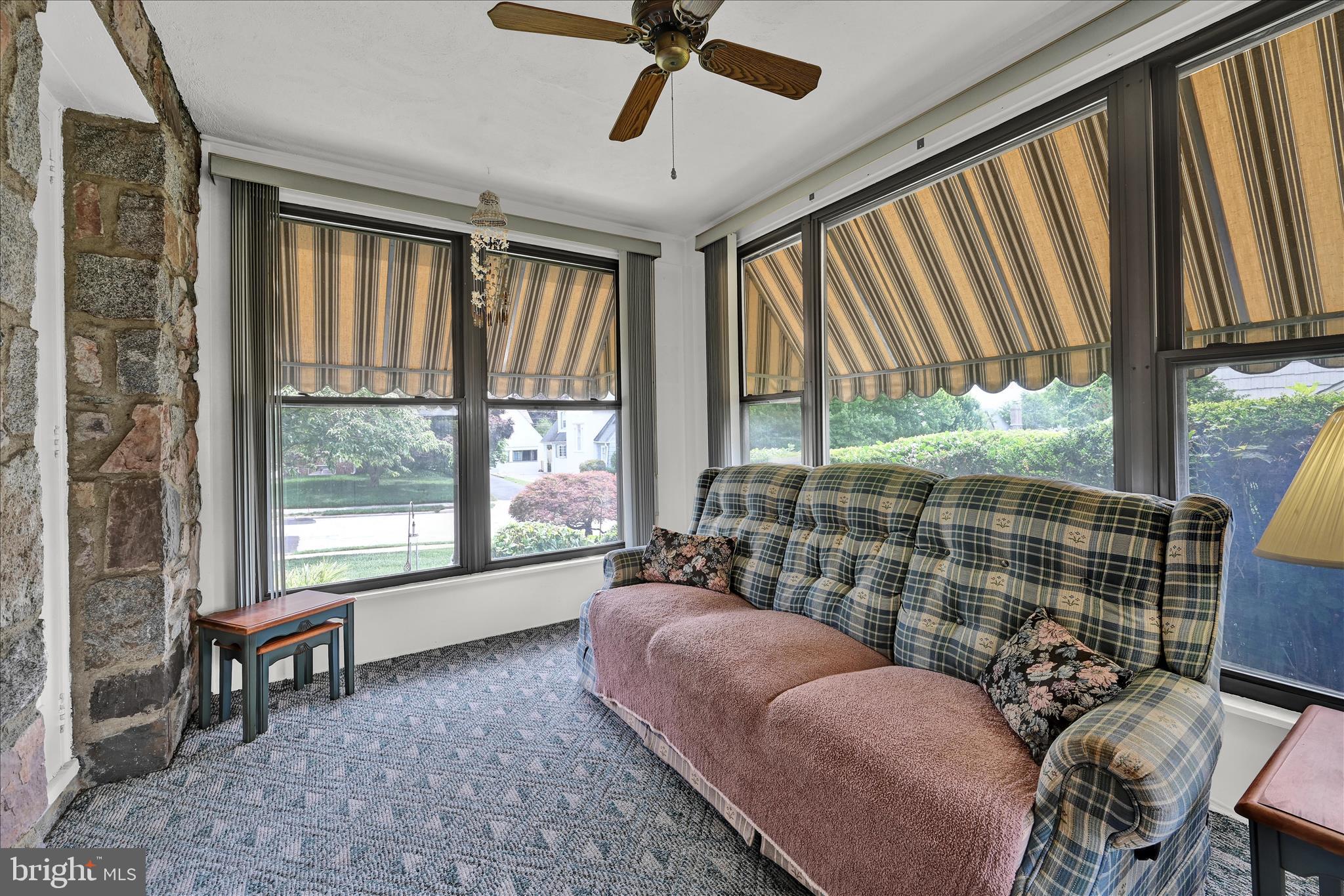 526 Argyle Road Drexel Hill, PA 19026 - Photo 10 of 42 Sun Room off of the LR