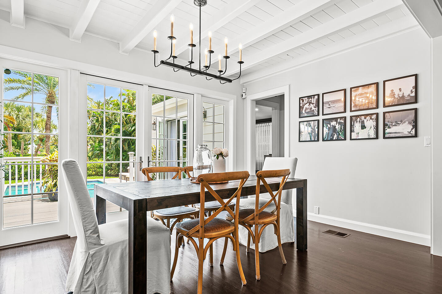 4206 Washington Road West Palm Beach, FL 33405 - Photo 11 of 50 a view of a dining room with furniture window and wooden floor