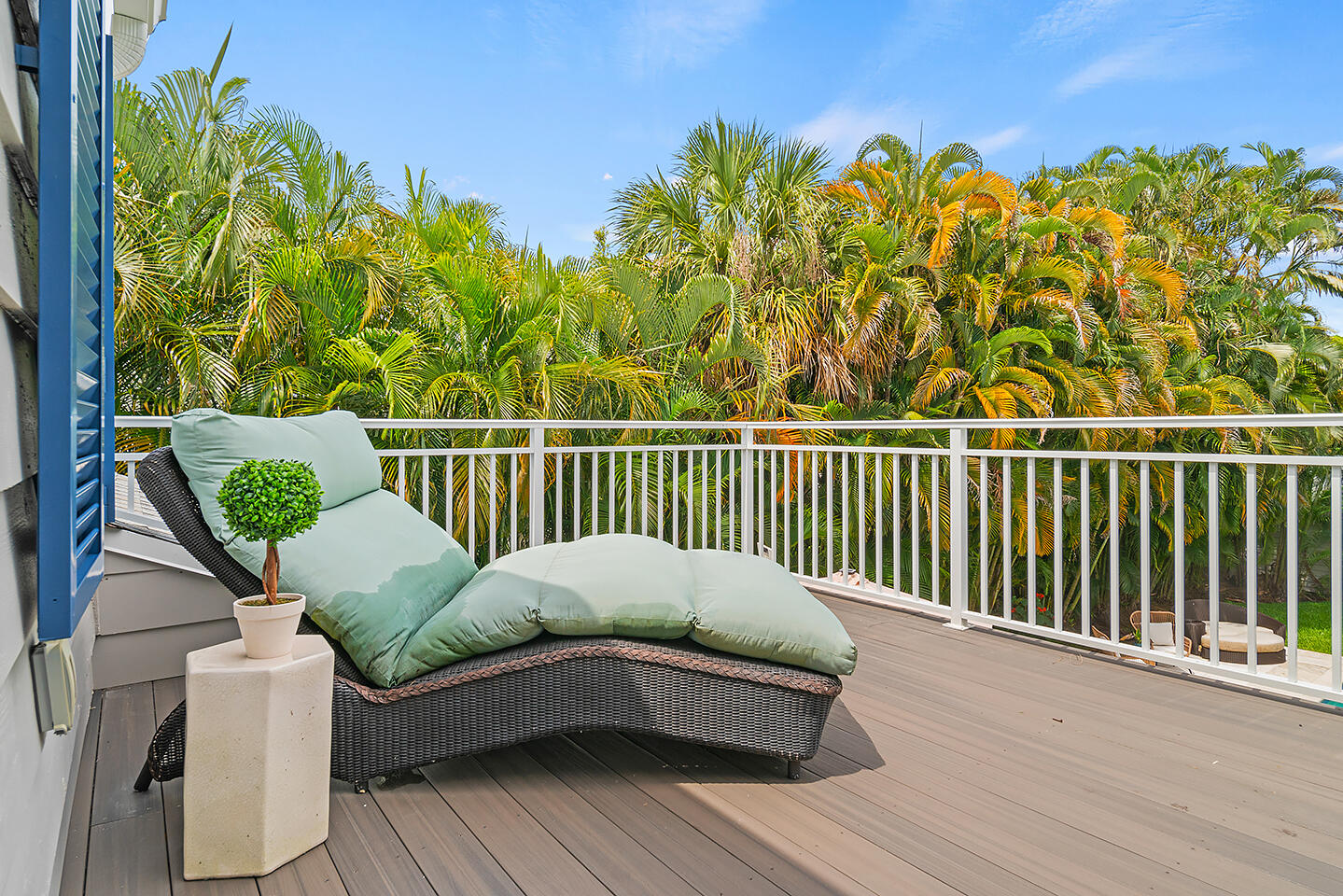 4206 Washington Road West Palm Beach, FL 33405 - Photo 35 of 50 a view of balcony with furniture