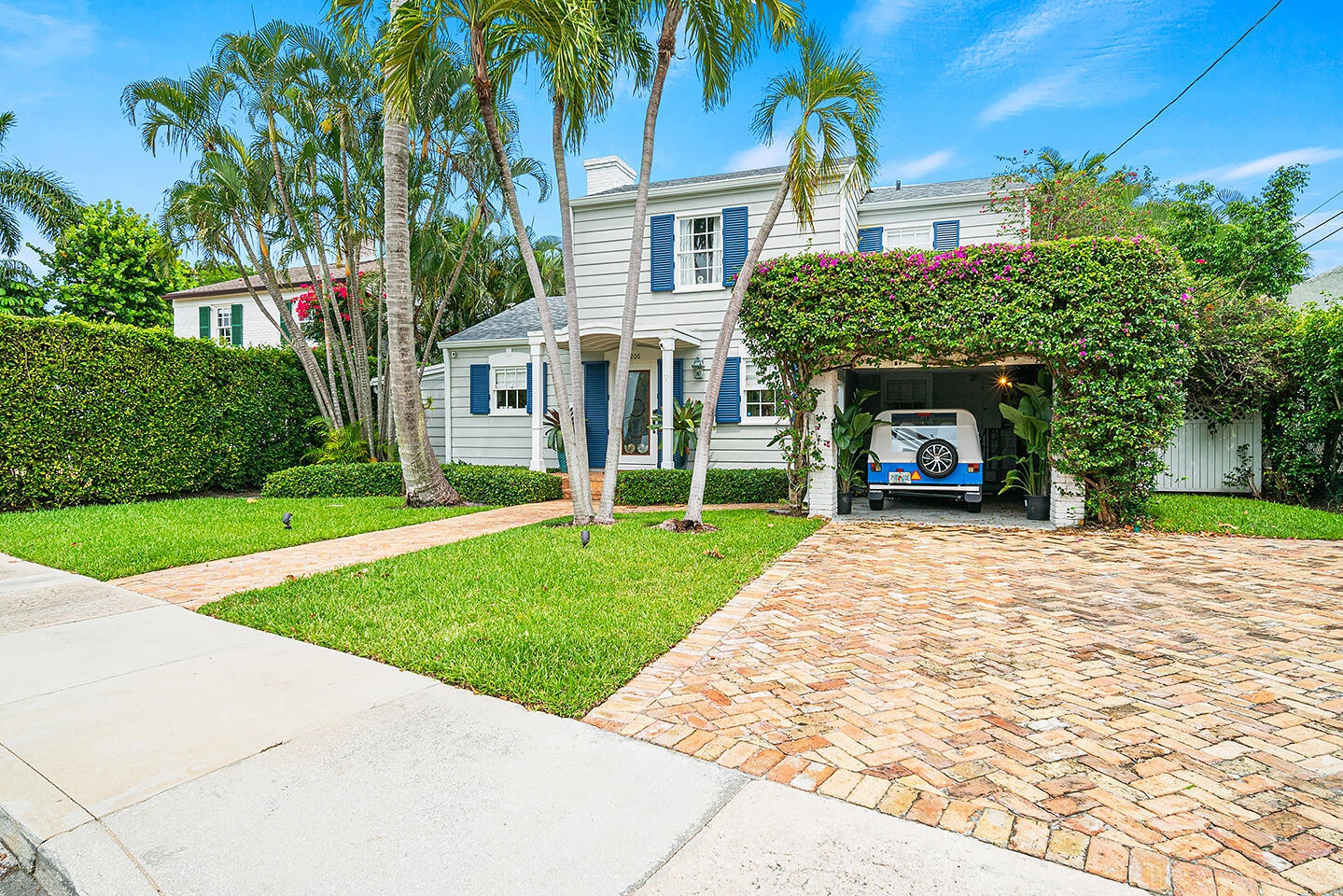 4206 Washington Road West Palm Beach, FL 33405 - Photo 48 of 50 a house with tree in front of it