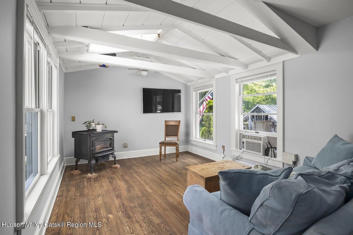 4 Greely Road Craryville, NY 12521 - Photo 12 of 37 a living room with furniture and a wooden floor