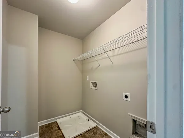 a bathroom with a window