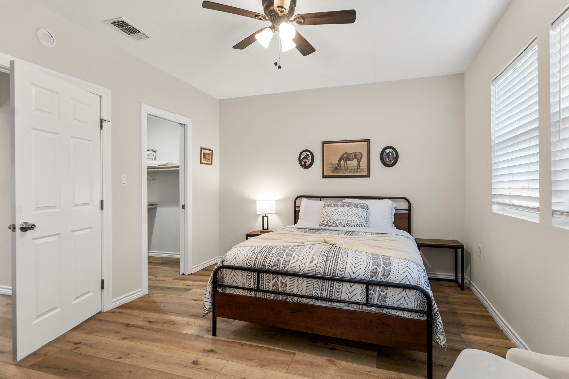 1430 Antioch Road Paige, TX 78659 - Photo 40 of 40 a bedroom with a bed and window