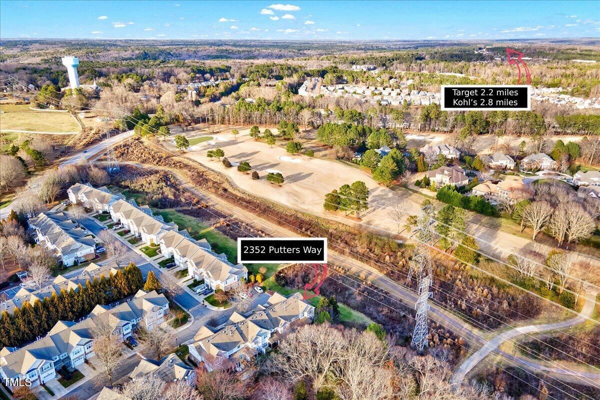 2352 Putters Way Raleigh, NC 27614 - Photo 38 of 39 Aerial View