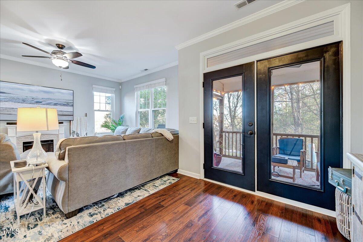 2352 Putters Way Raleigh, NC 27614 - Photo 7 of 39 Entry to Screened Porch