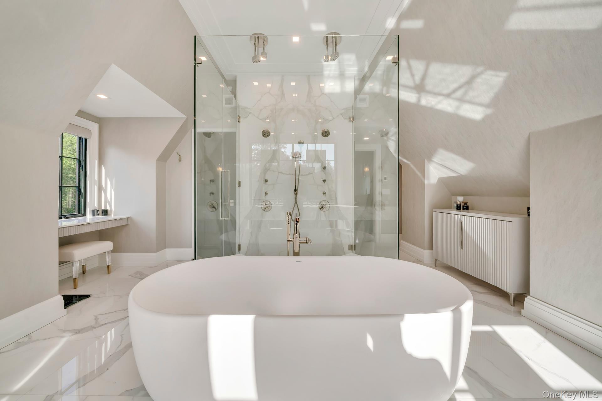 64 Cushman Road Scarsdale, NY 10583 - Photo 15 of 32 a large white bed in a white room