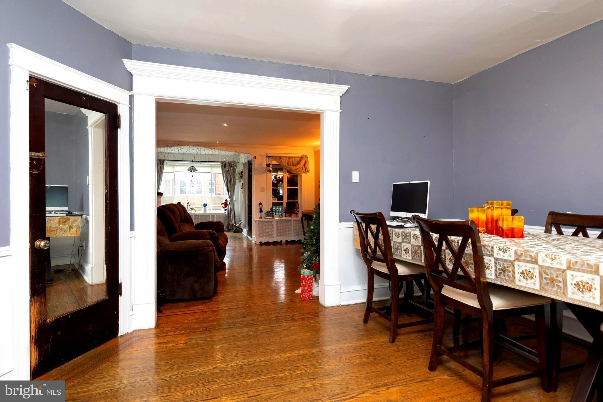 7138 Cottage Street Philadelphia, PA 19135 - Photo 8 of 38 Dining room leading to the finished basement