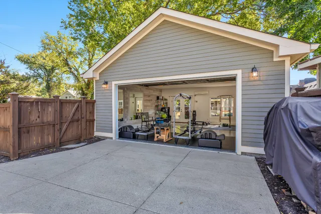 a sign on the side of the building