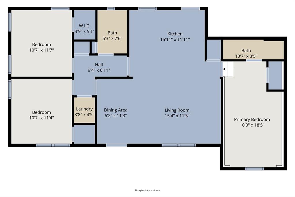 11528 Sinclair Avenue Dallas, TX 75218 - Photo 16 of 16 Floor plan