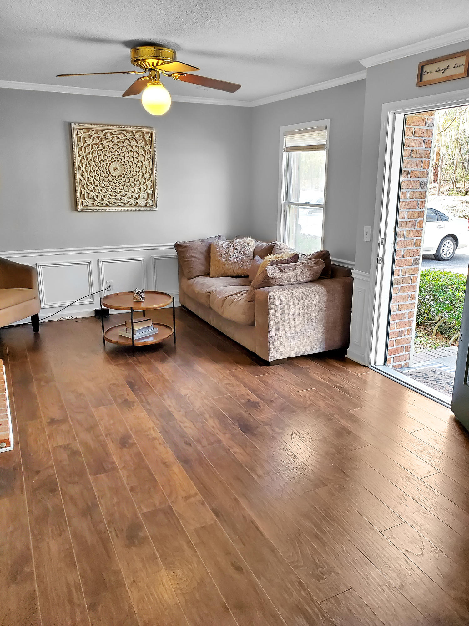 looking back towards front door