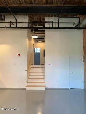 a view of a room with storage