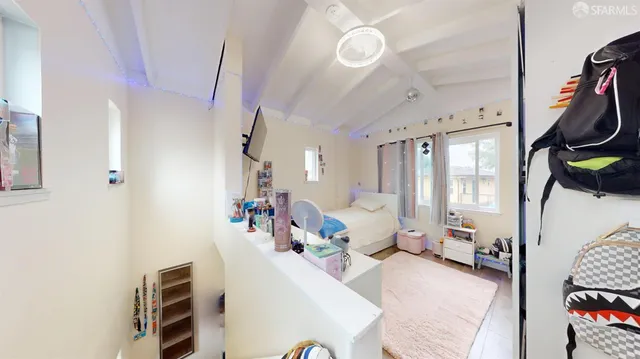 a view of a patio with a yard