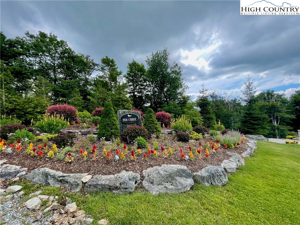 Fox Crest Road Beech Mountain, NC 28604 - Photo 20 of 21 a bunch of flowers are in a garden