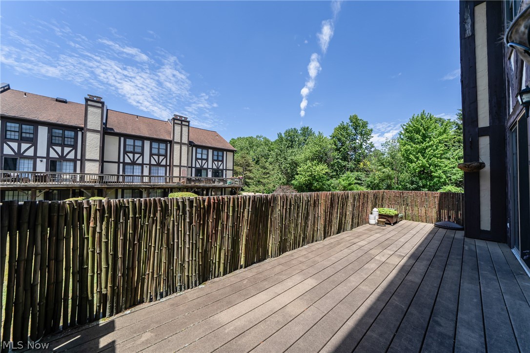 3510 Hampton Road Pepper Pike, OH 44122 - Photo 27 of 31 View of wooden terrace