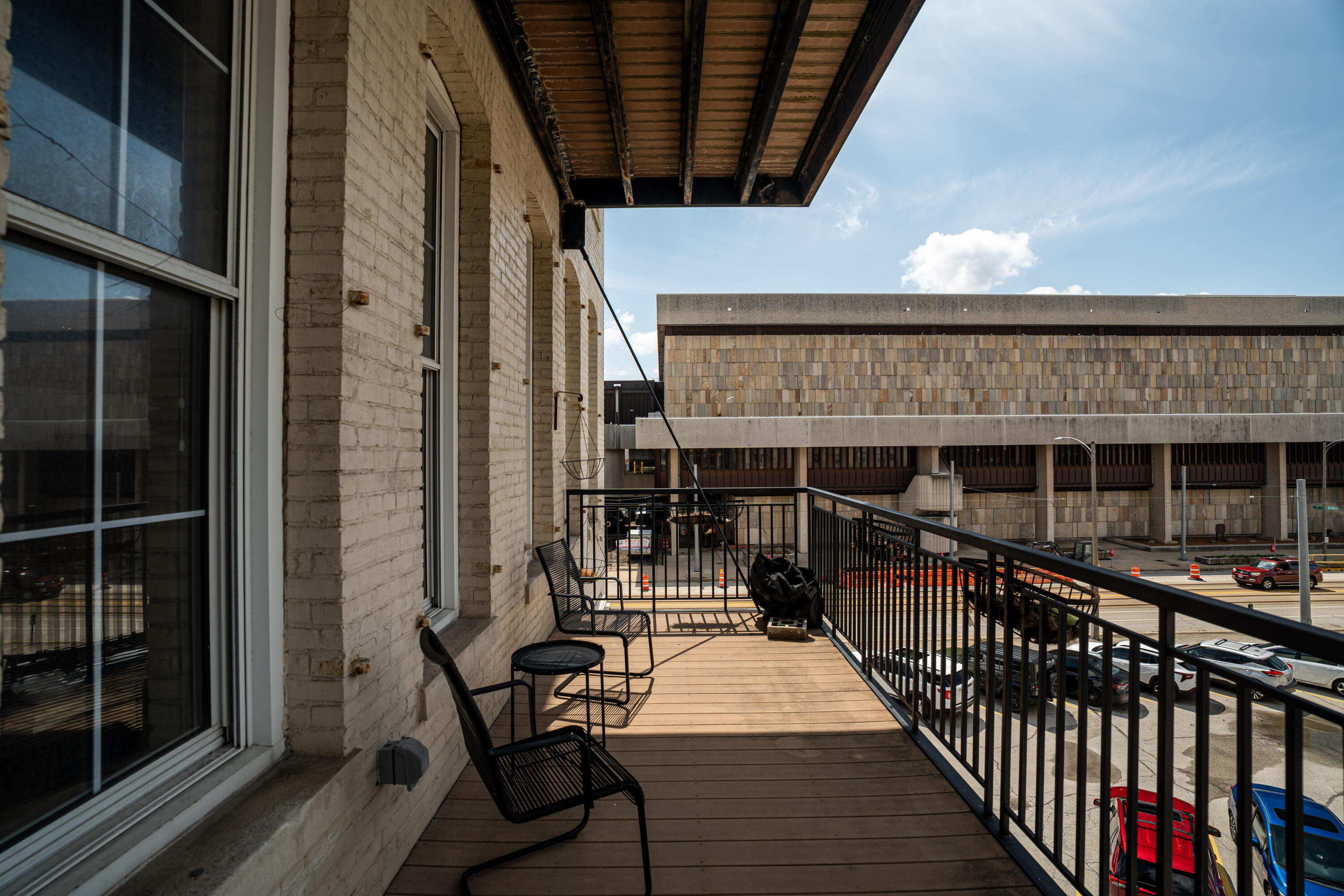 413 North 2nd Street, Unit 260 Milwaukee, WI 53203 - Photo 35 of 51 Large Balcony