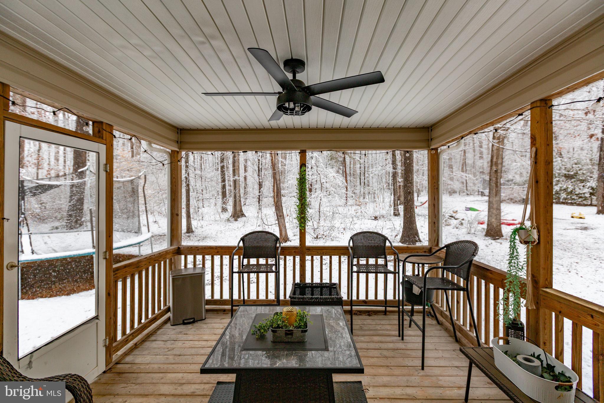 114 Saylers Creek Road Locust Grove, VA 22508 - Photo 27 of 32 a view of a porch with wooden floor