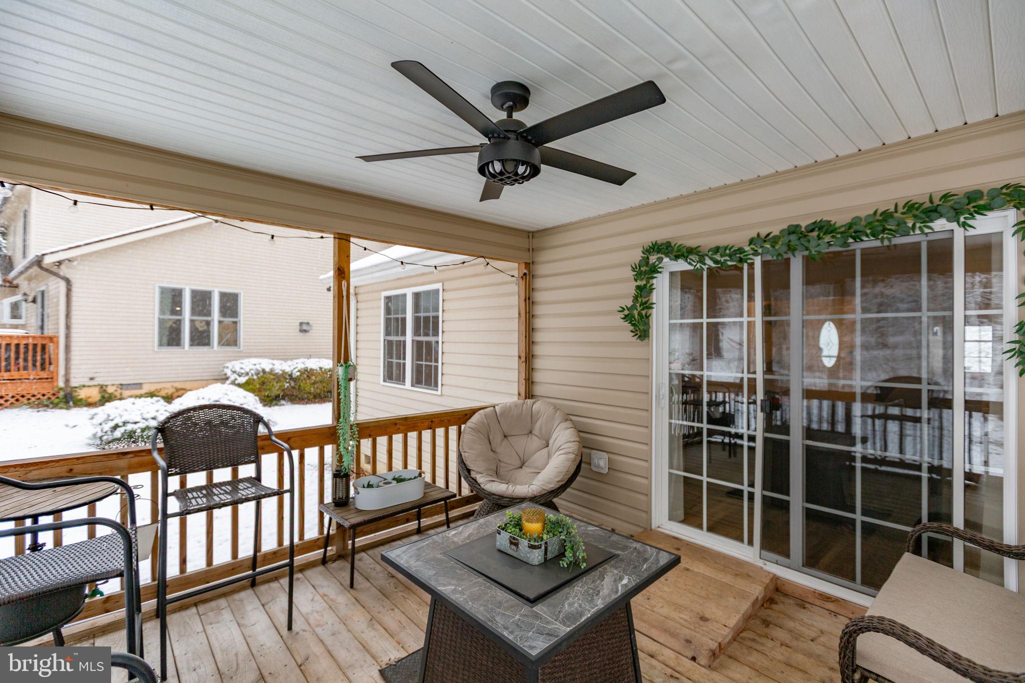 114 Saylers Creek Road Locust Grove, VA 22508 - Photo 28 of 32 a view of a porch with furniture