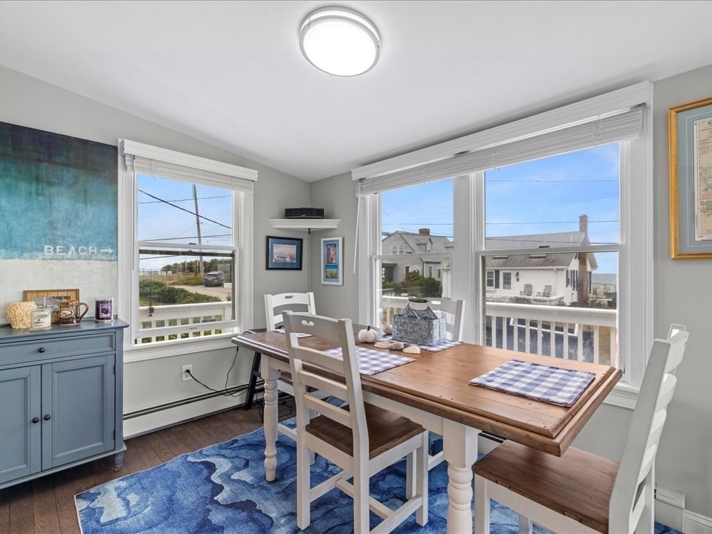 35 Cliff Road South Scituate, MA 02050 - Photo 11 of 42 a view of a dining room with furniture window and outside view