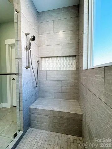 a view of a balcony with staircase